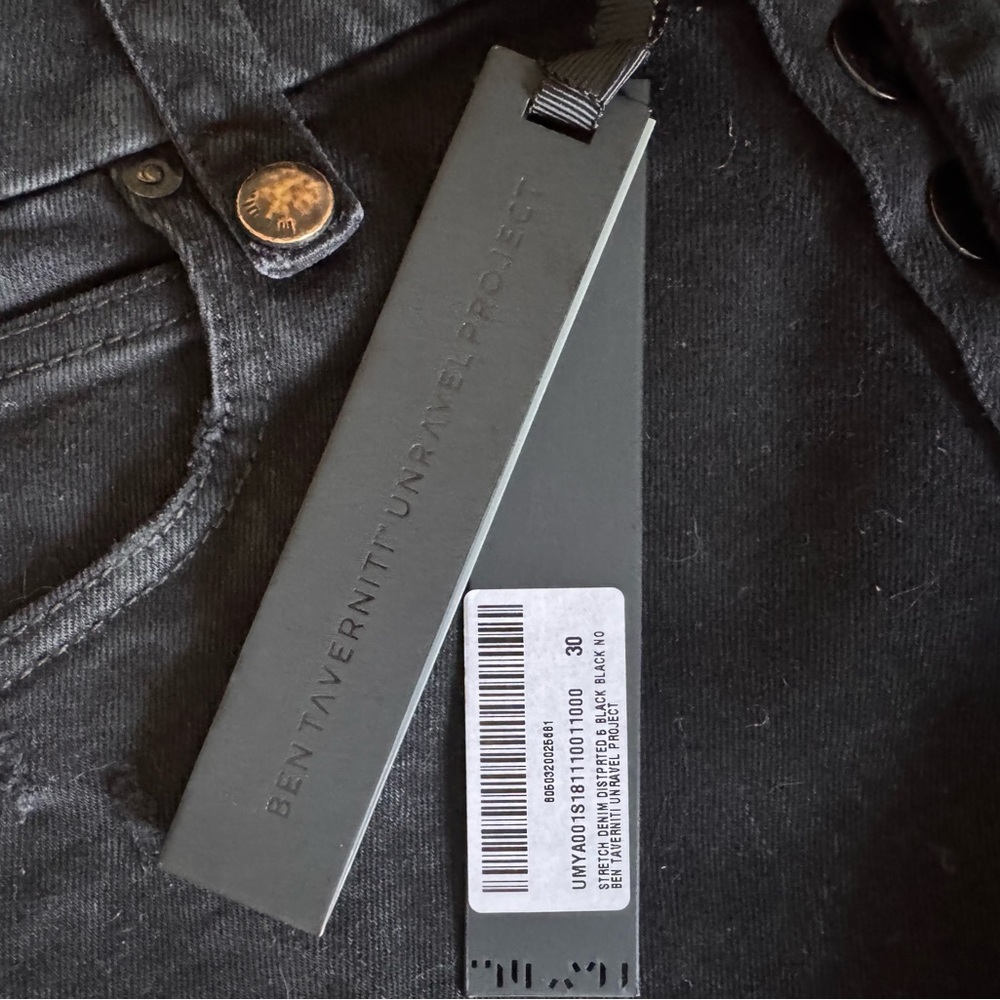 Ben Taverniti Unravel Project Stretch Distressed Jeans